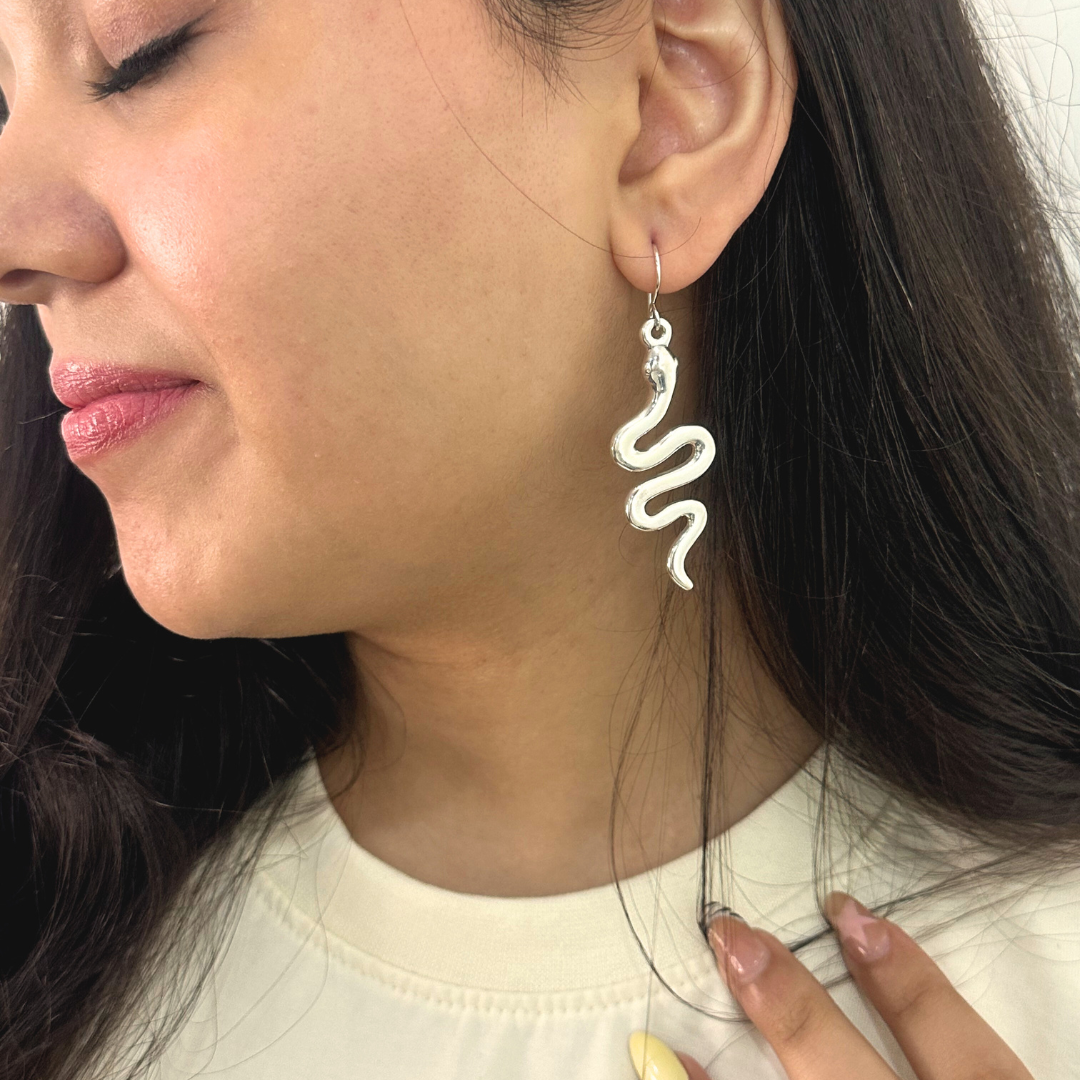 Sterling Silver Lunar Serpents