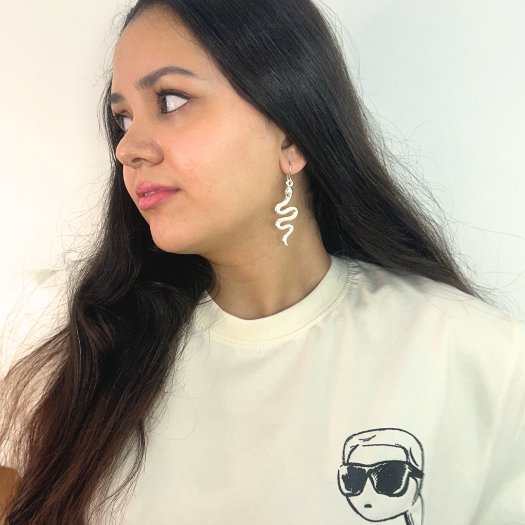 Sterling Silver Lunar Serpents