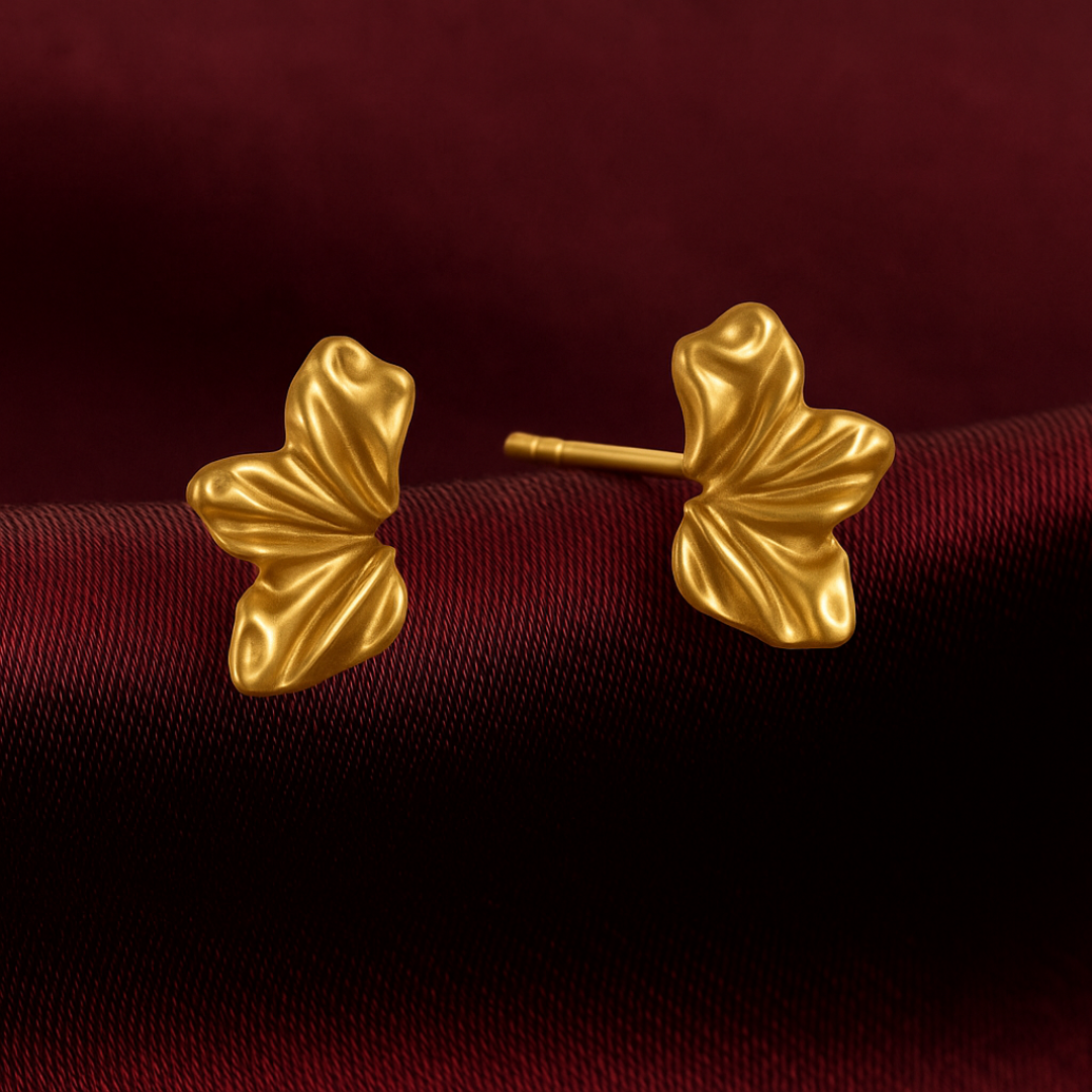 Butterfly Styled Korean Earrings