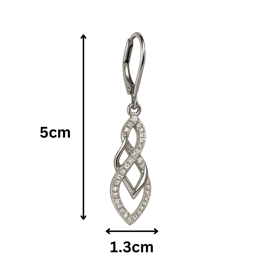 Sterling Silver Glowing Vine Danglings