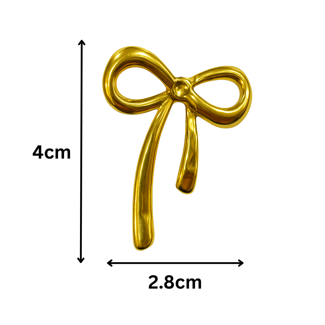 Quirky Bow Stud Earrings