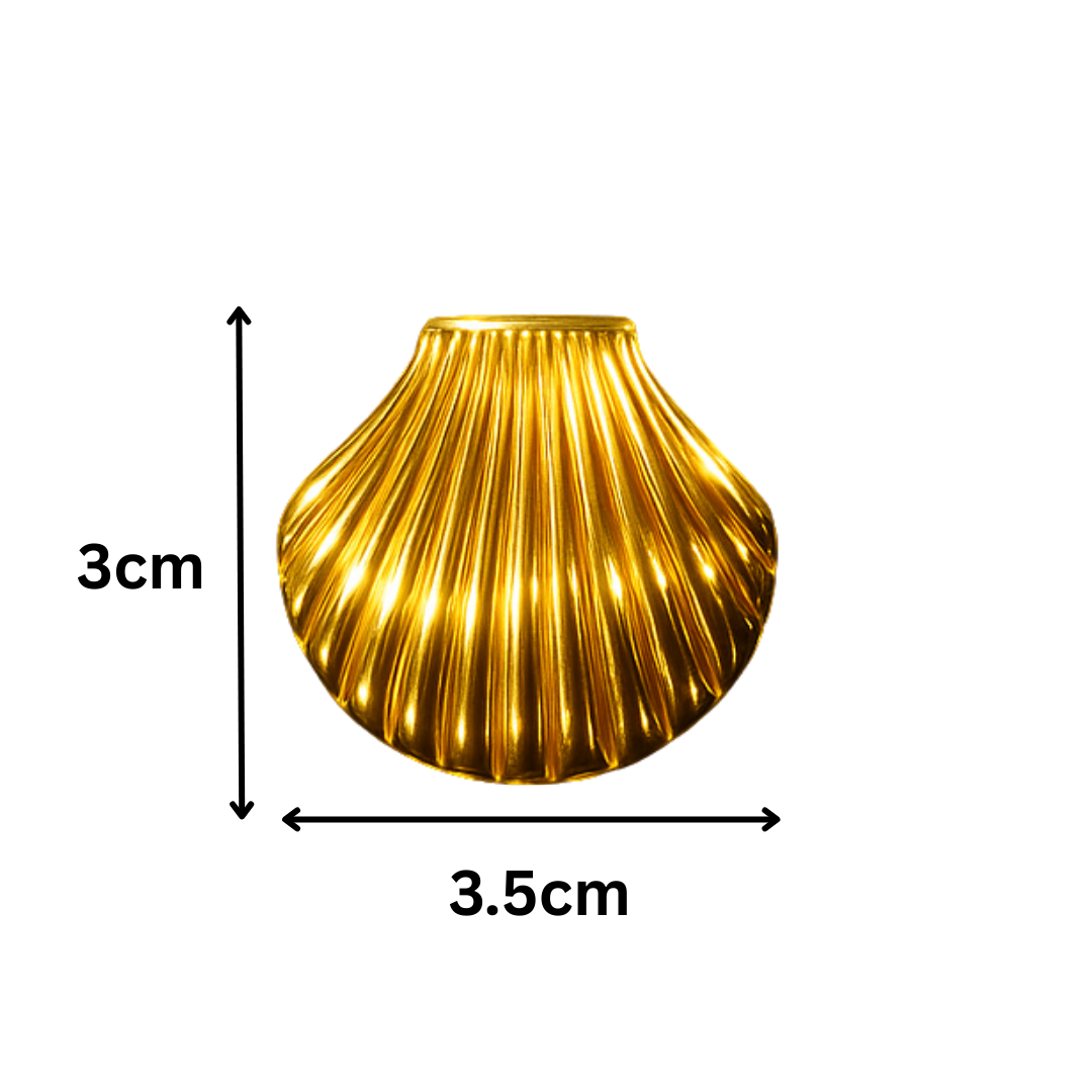 Seashell Flavored Stud Earrings