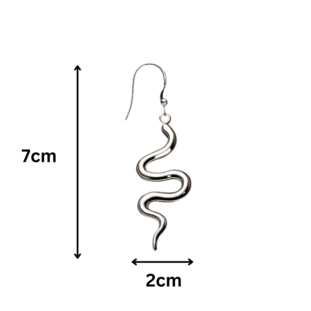 Sterling Silver Lunar Serpents