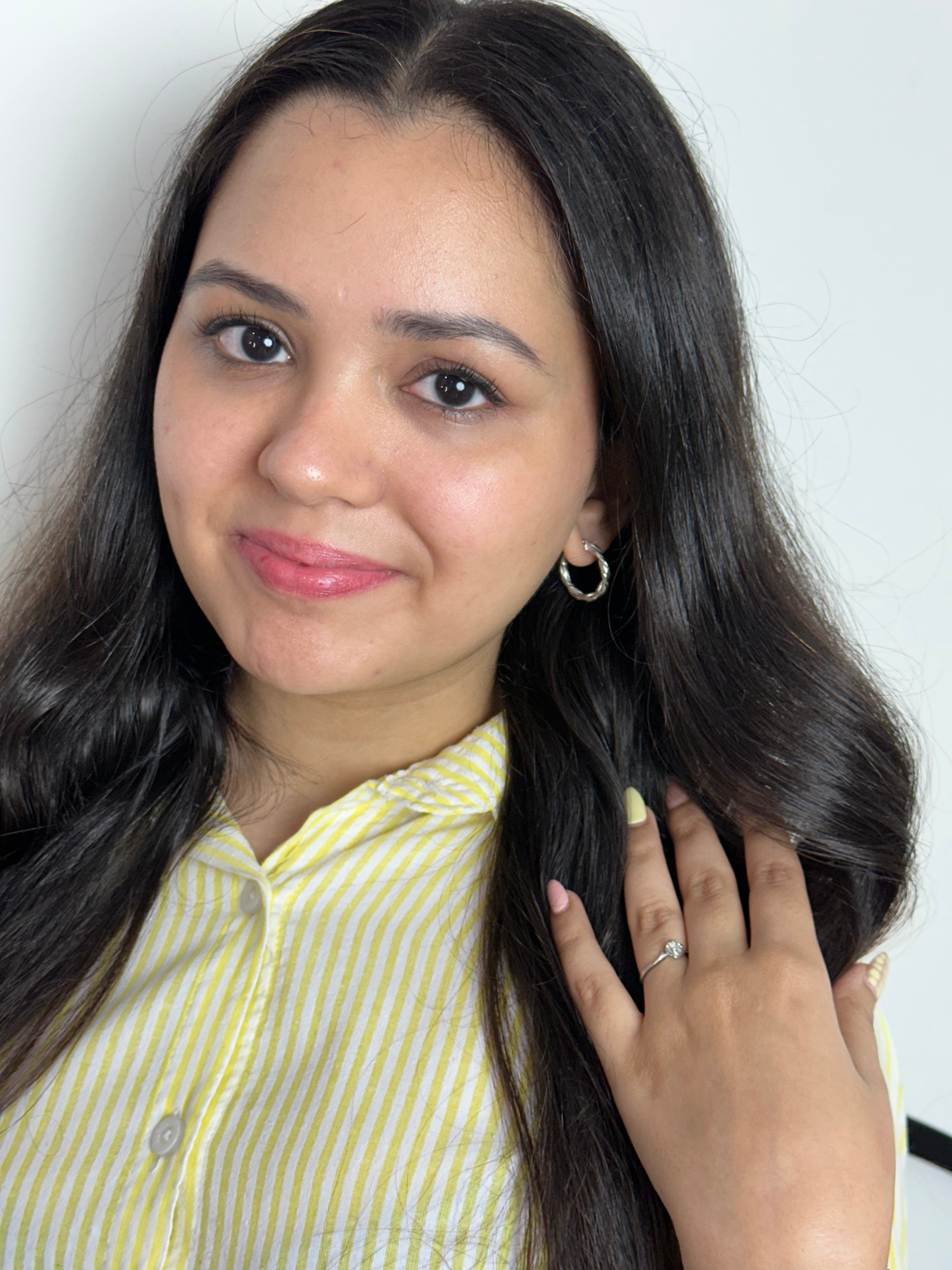 Sterling Silver Italic Twist Hoops