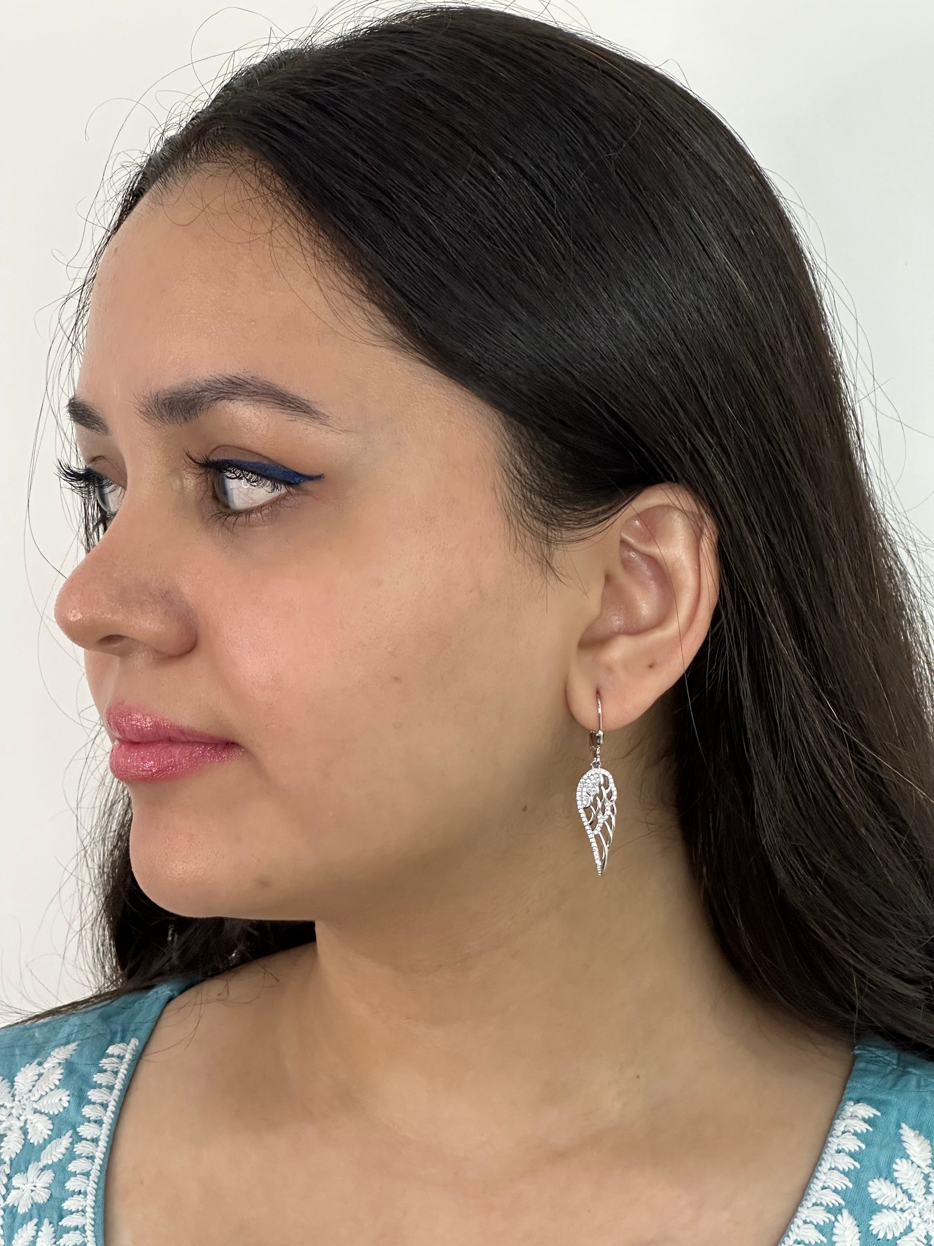 Sterling Silver Angel Wing Danglings