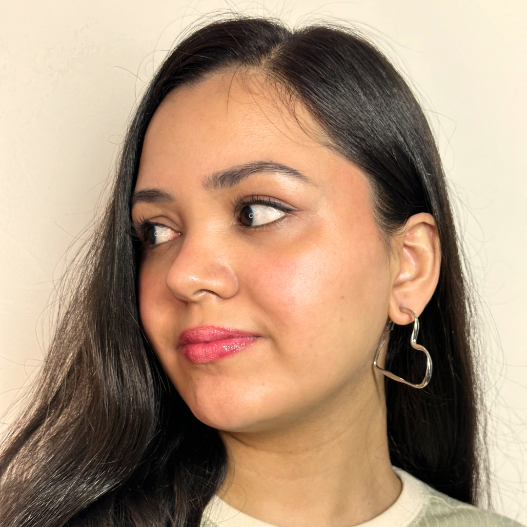 Korean Styled Twisted Heart Earrings